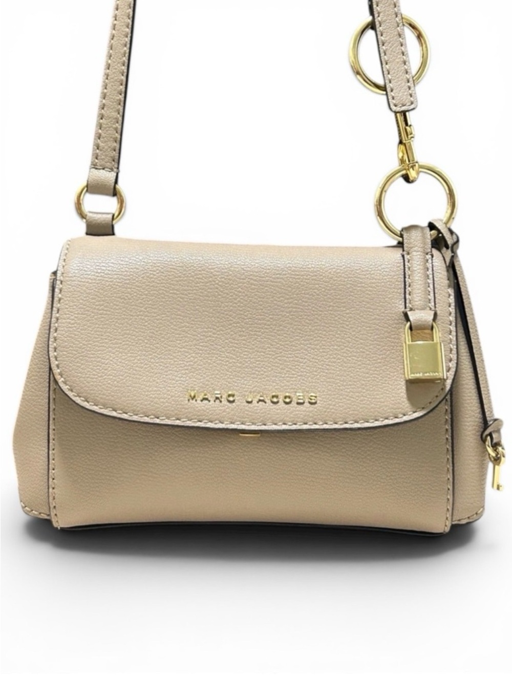 MARC JACOBS Boho Grind Mini Leather Crossbody Bag
